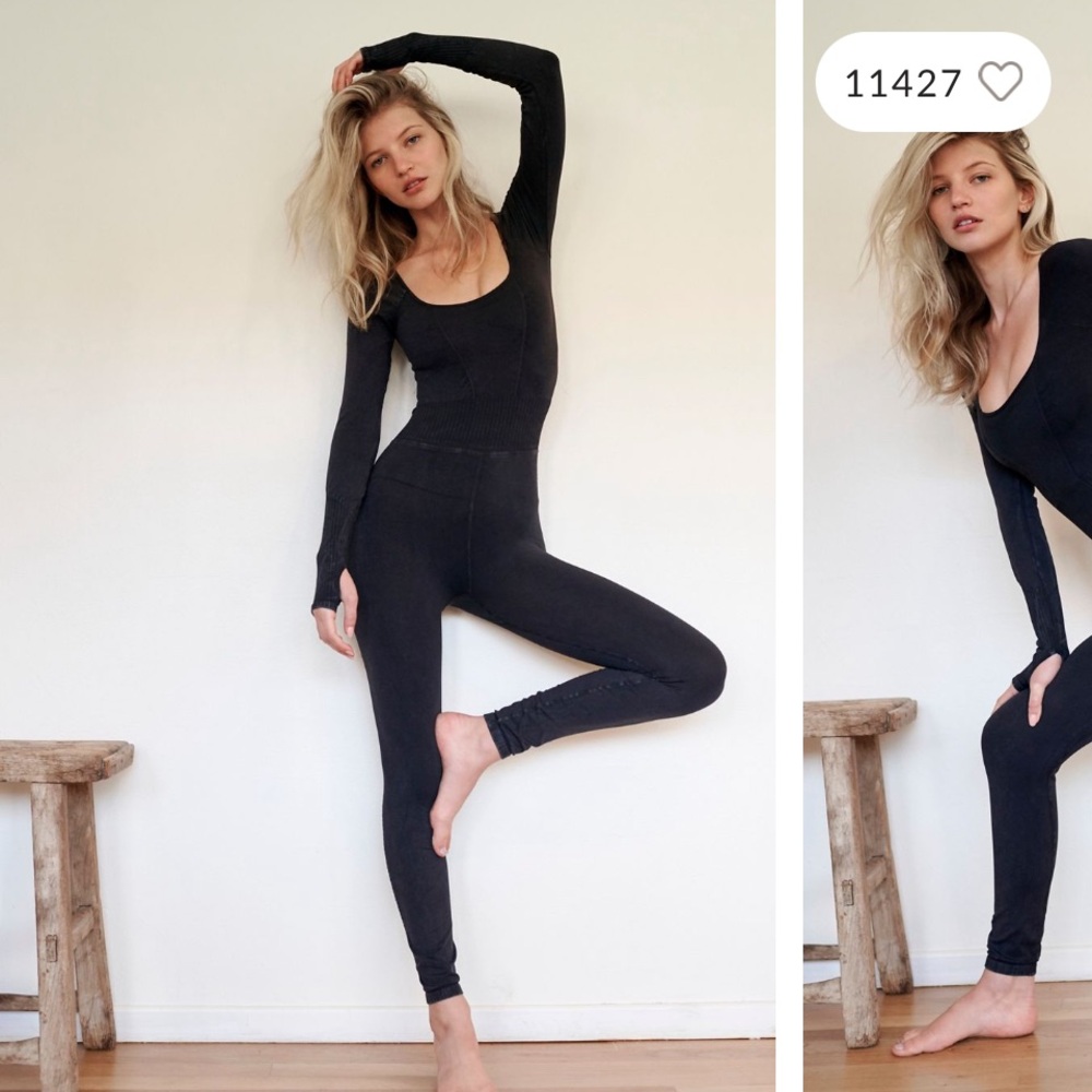 Free People long sleeve jumpsuit, never worn tags attached size medium/large